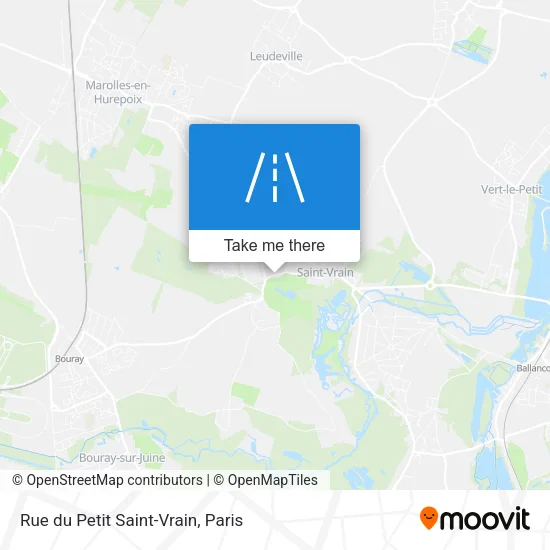 Rue du Petit Saint-Vrain map