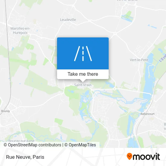 Mapa Rue Neuve