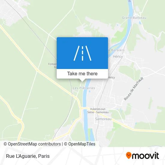 Rue L'Aguarie map