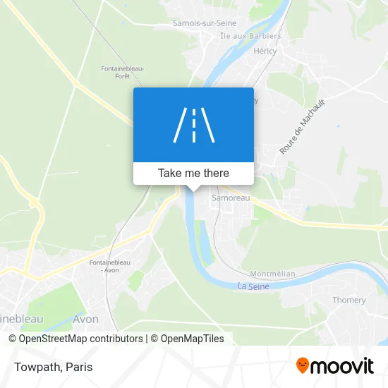 Chemin de Halage map