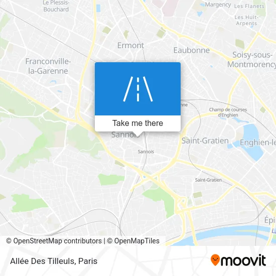 Allée Des Tilleuls map