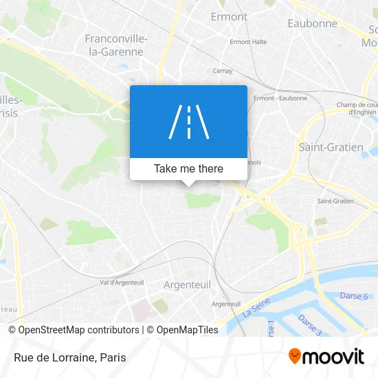 Rue de Lorraine map