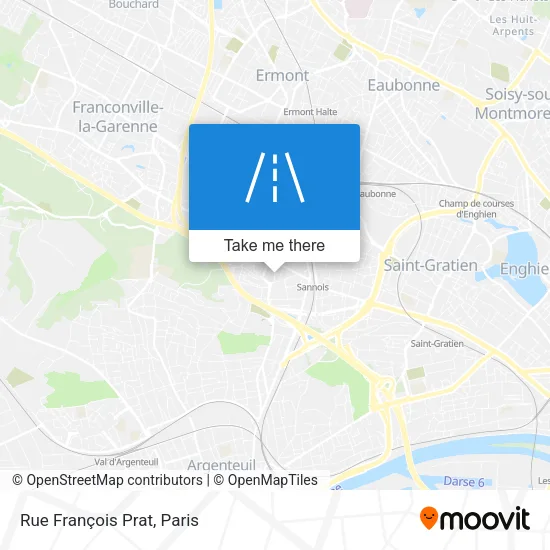 Rue François Prat map