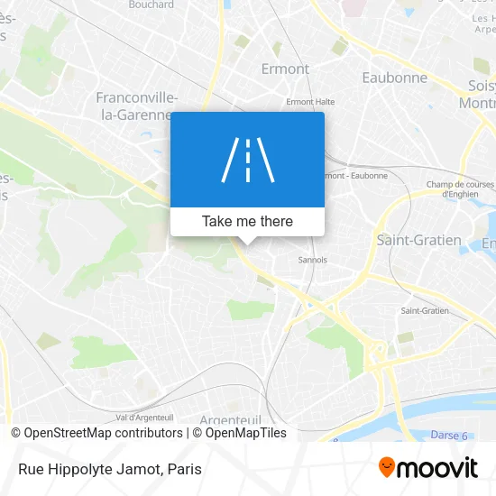 Rue Hippolyte Jamot map