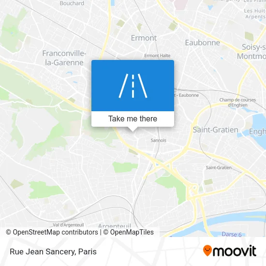 Rue Jean Sancery map