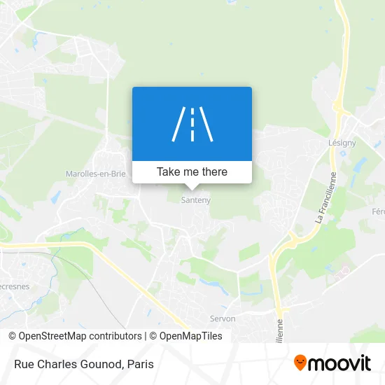 Rue Charles Gounod map