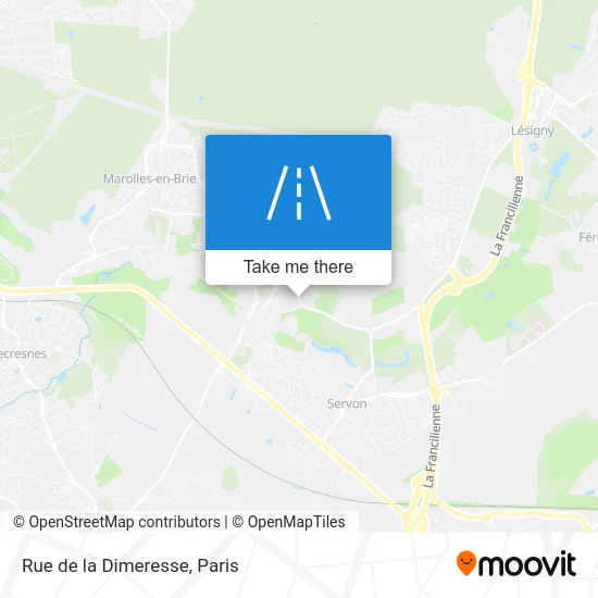Rue de la Dimeresse map