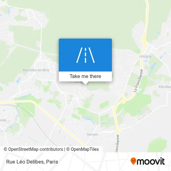 Rue Léo Delibes map