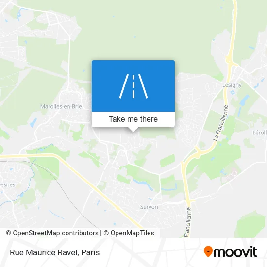 Rue Maurice Ravel map