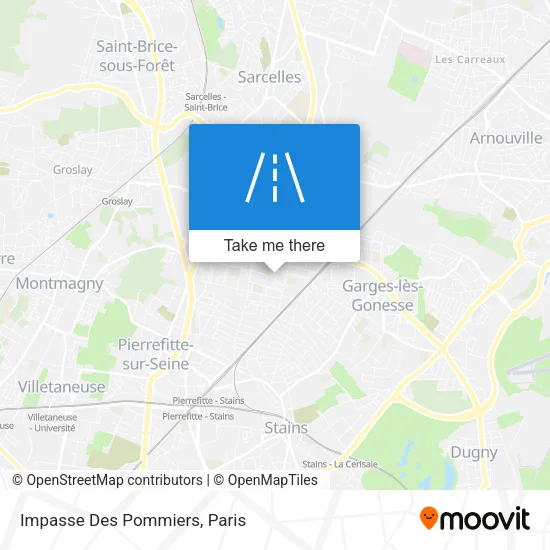 Impasse Des Pommiers map