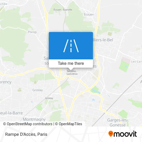 Rampe D'Accès map