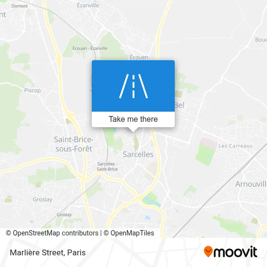 Rue de la Marlière map