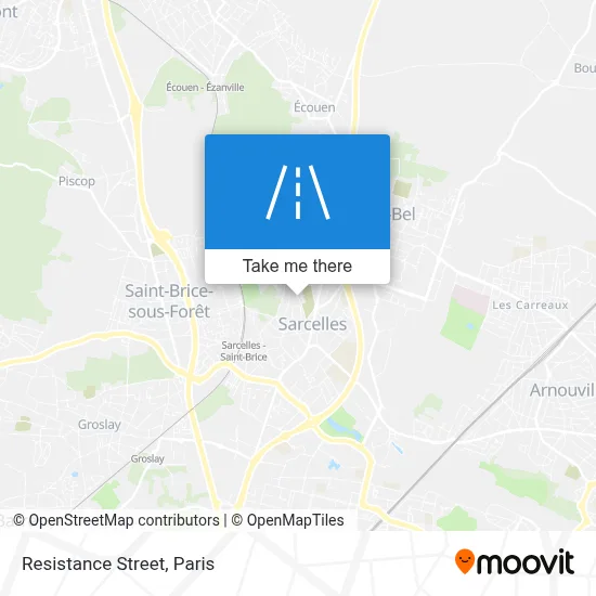 Rue de la Résistance map