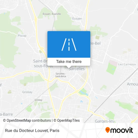 Rue du Docteur Louvet map