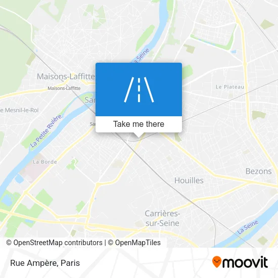 Rue Ampère map