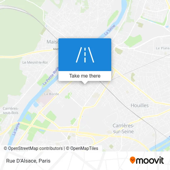 Rue D'Alsace map