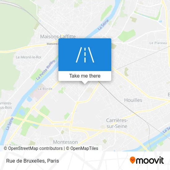 Rue de Bruxelles map