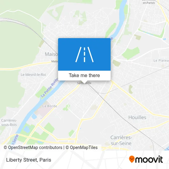 Rue de la Liberté map