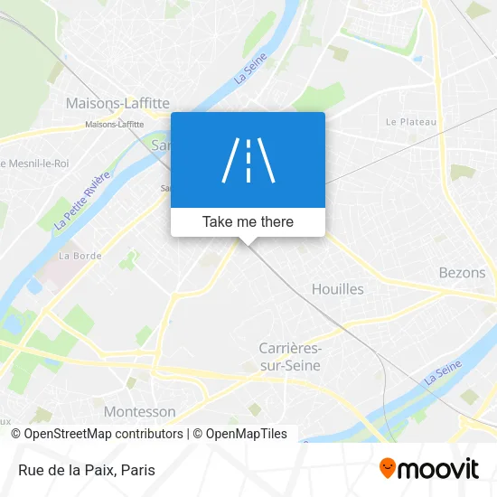 Rue de la Paix map