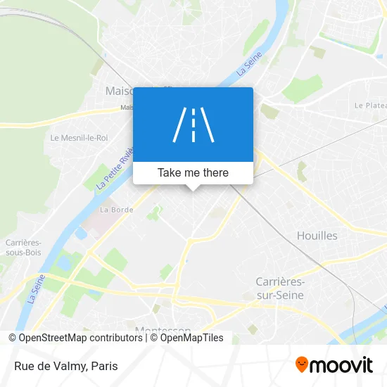 Rue de Valmy map