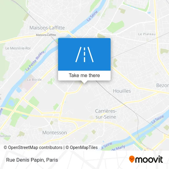 Rue Denis Papin map