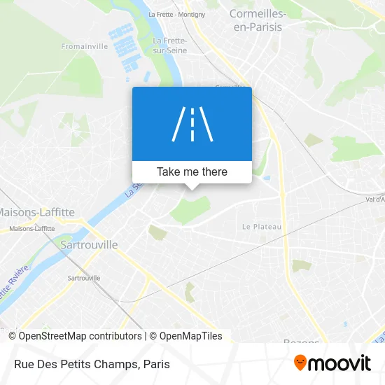 Rue Des Petits Champs map