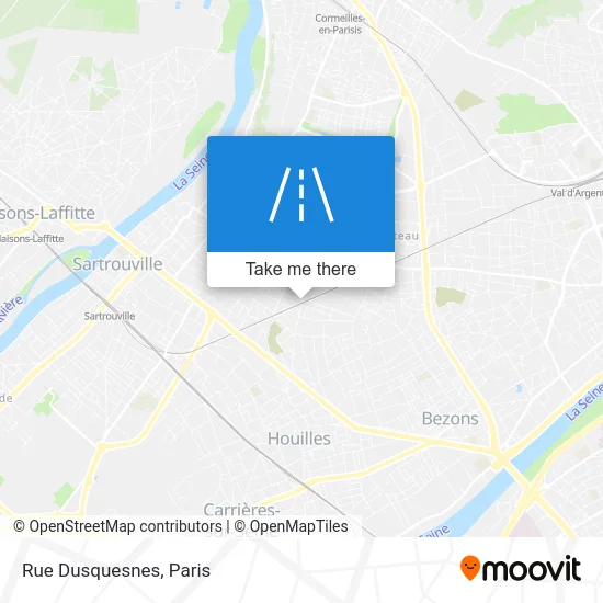 Rue Dusquesnes map