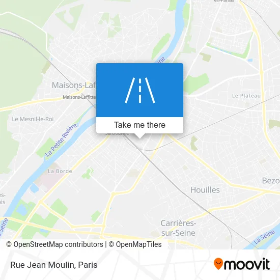 Rue Jean Moulin map