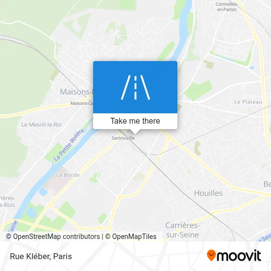Rue Kléber map