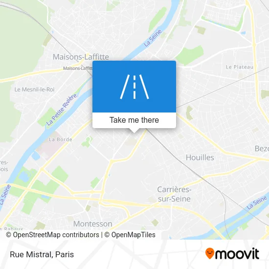 Rue Mistral map