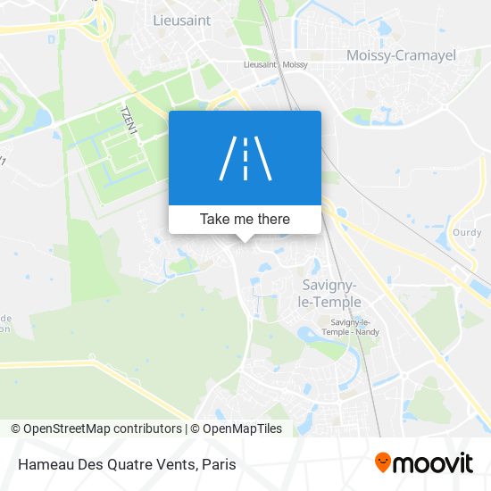 Hameau Des Quatre Vents map