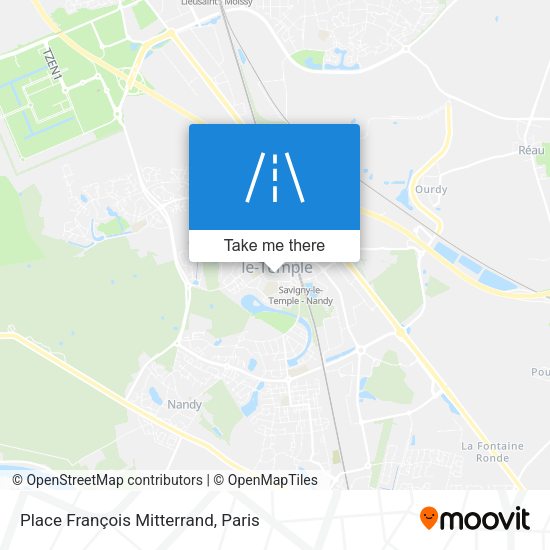 Place François Mitterrand map