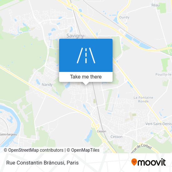 Rue Constantin Brâncusi map