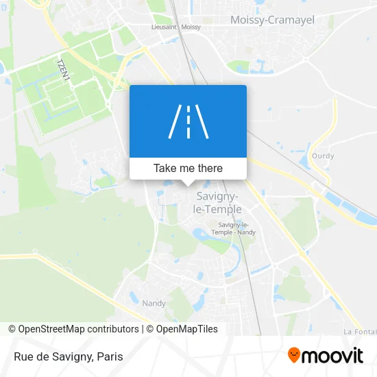 Rue de Savigny map