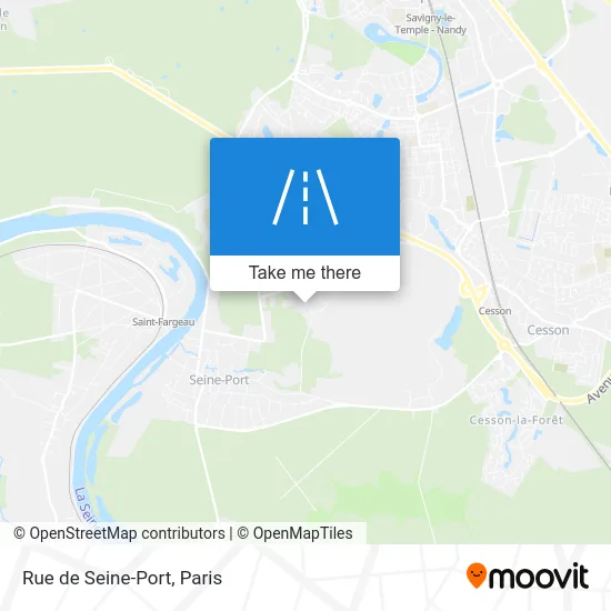 Rue de Seine-Port map