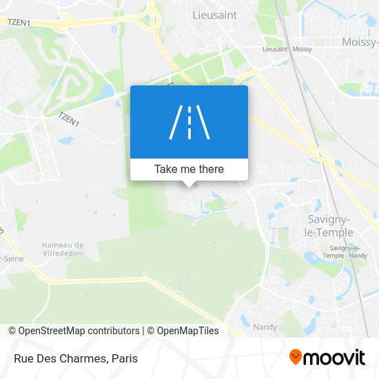 Rue Des Charmes map