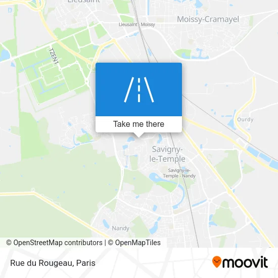 Rue du Rougeau map