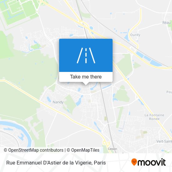 Rue Emmanuel D'Astier de la Vigerie map