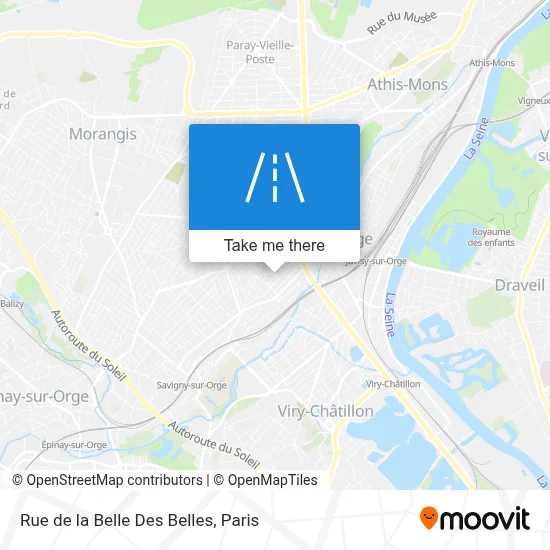 Rue de la Belle Des Belles map