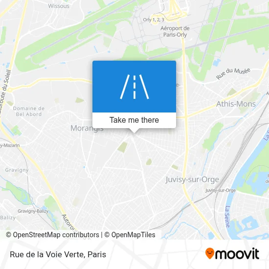 Rue de la Voie Verte map