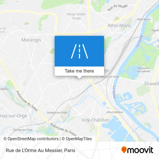 Rue de L'Orme Au Messier map