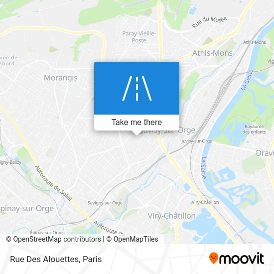 Rue Des Alouettes map