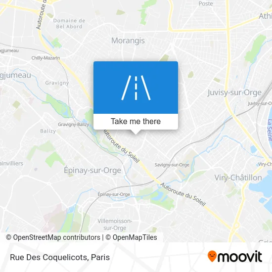 Rue Des Coquelicots map