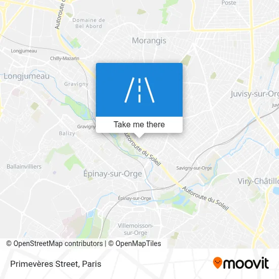 Rue Des Primevères map
