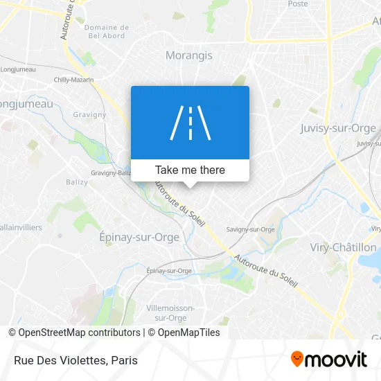 Rue Des Violettes map