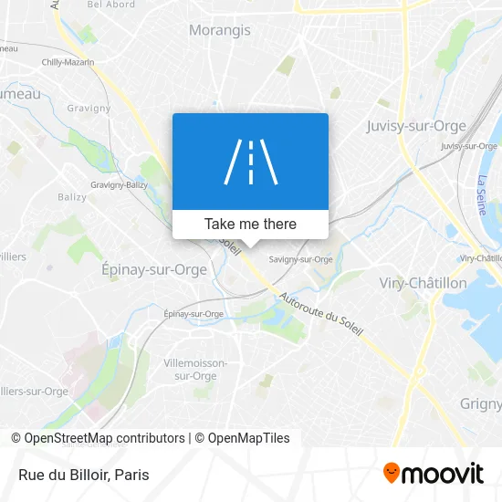 Rue du Billoir map