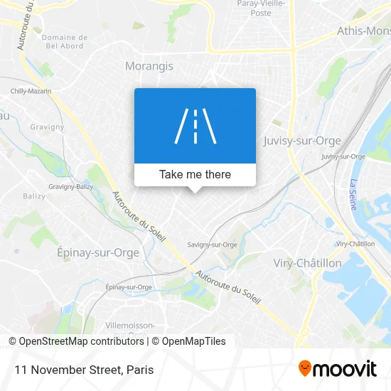 Rue du 11 Novembre map