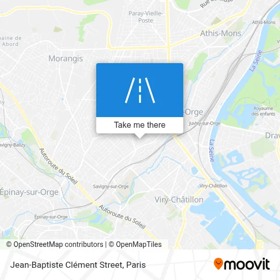 Rue Jean-Baptiste Clément map