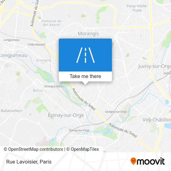 Mapa Rue Lavoisier