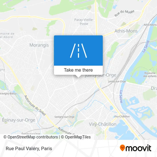Rue Paul Valéry map
